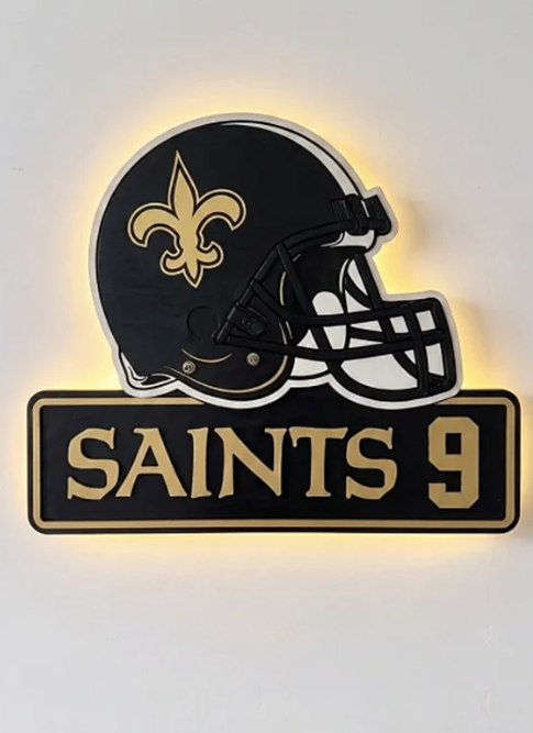 Handmade Football Lamps