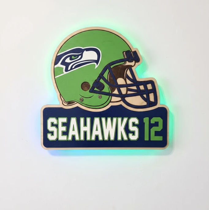 Handmade Football Lamps