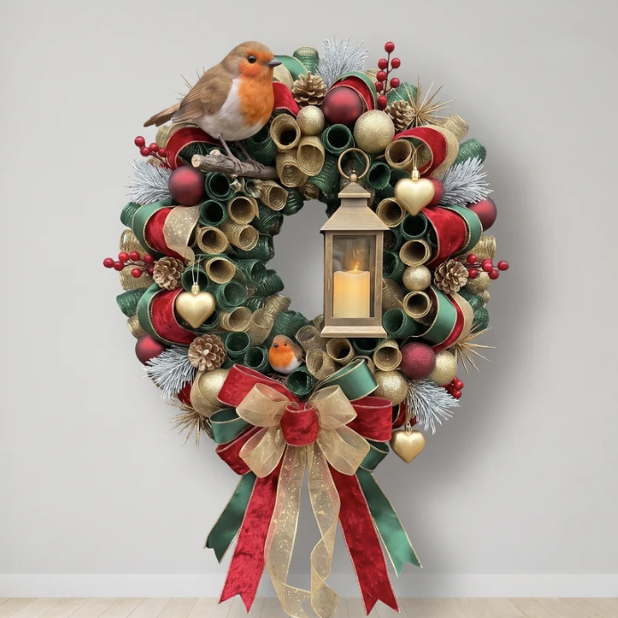 HANDCRAFTED BRITISH WREATH