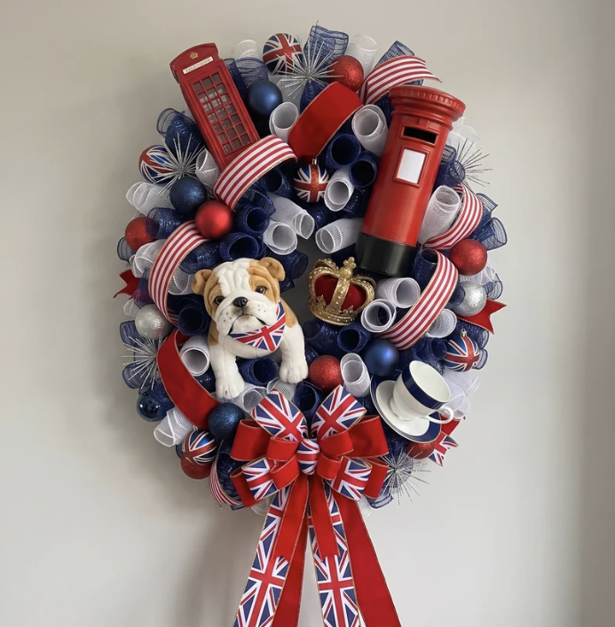 HANDCRAFTED BRITISH WREATH