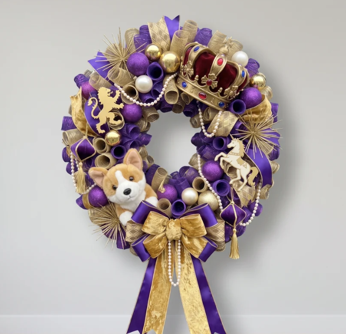 HANDCRAFTED BRITISH WREATH