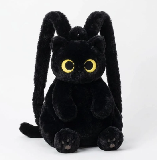 Plush Cat Backpack
