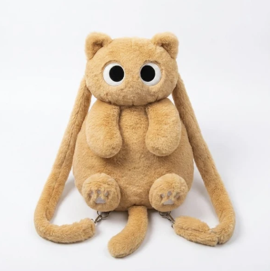Plush Cat Backpack