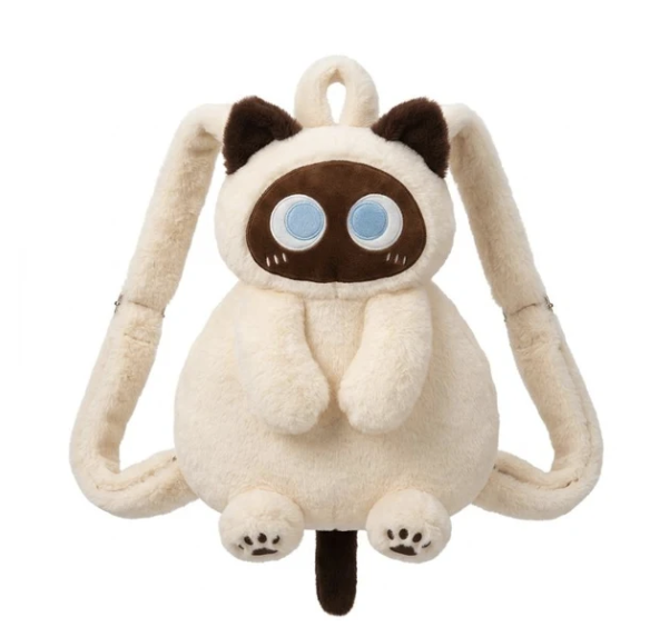 Plush Cat Backpack
