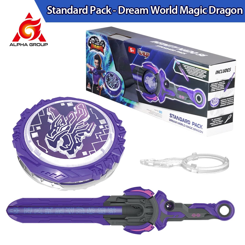 Infinity Nado Magic Dragon Gyro with Sword Launcher