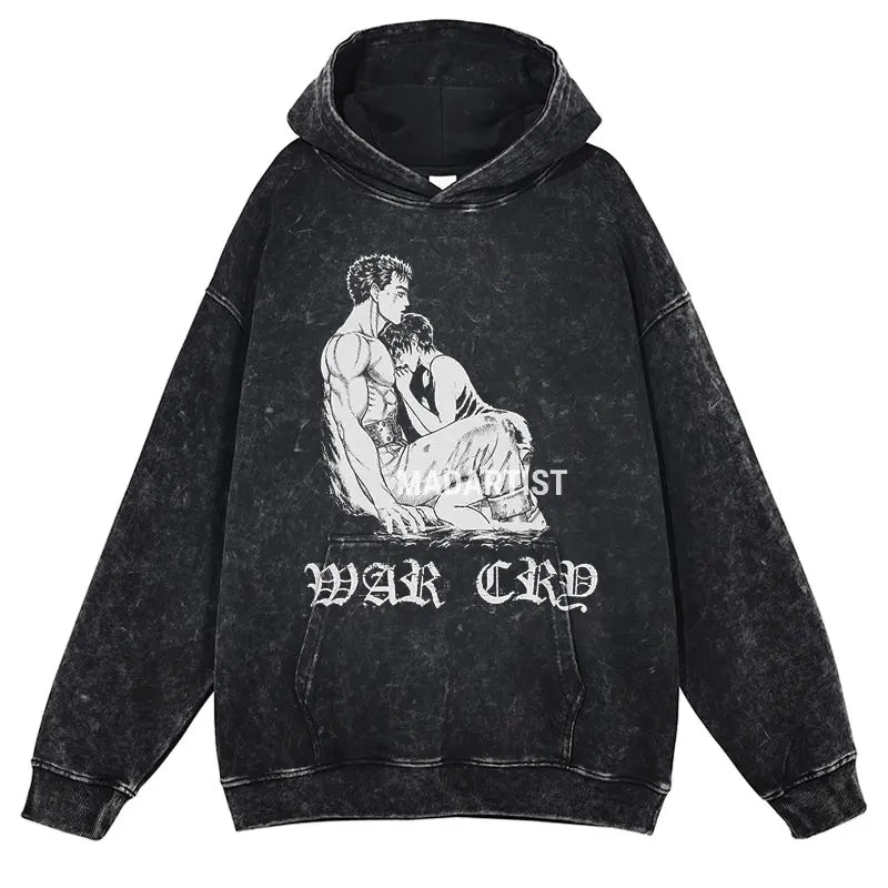 Berserk Washed Hoodies