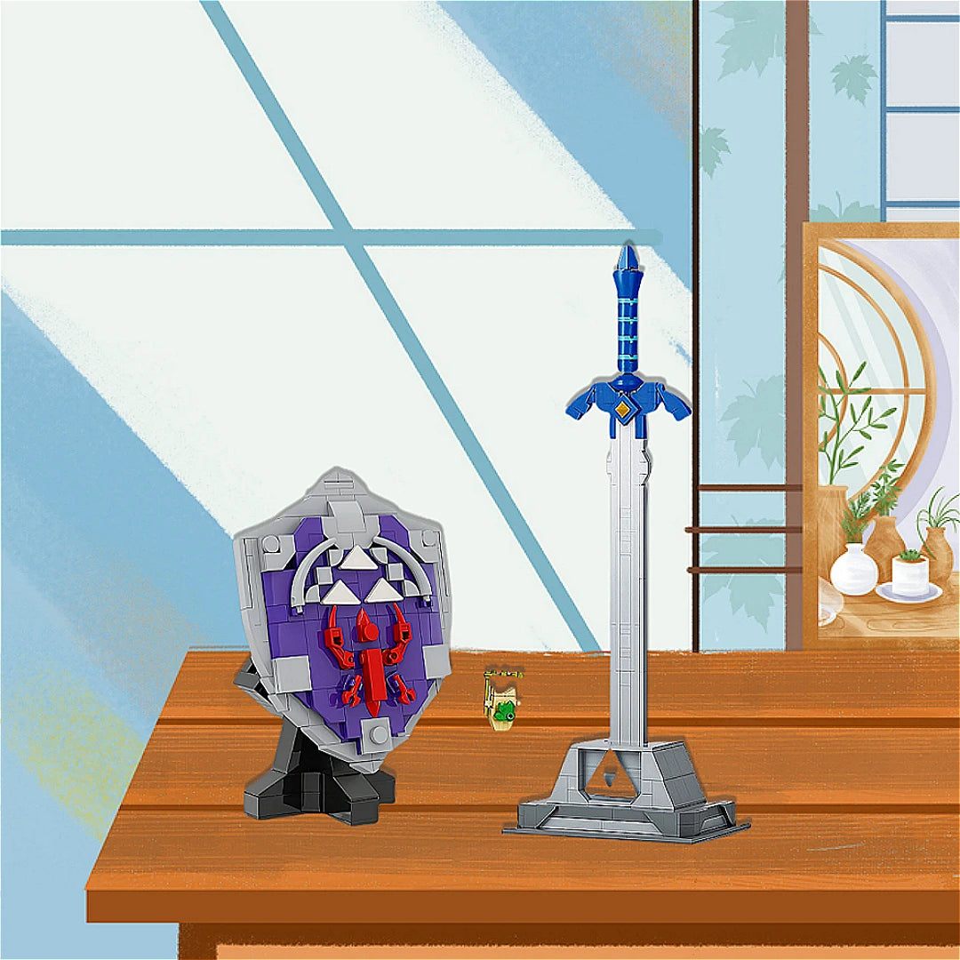 Sword and Shield 2-in-1 Building Block