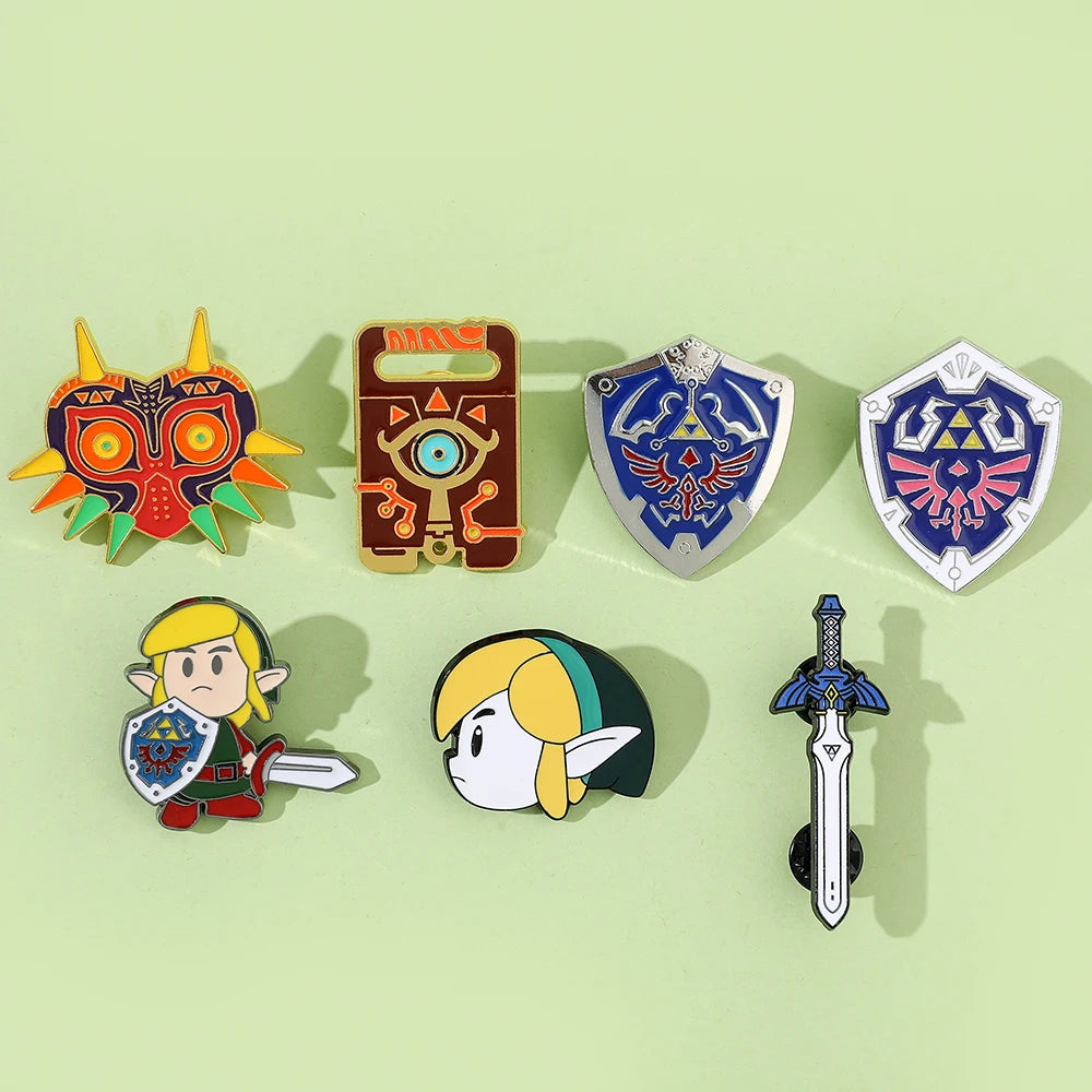 The Legend of Zelda Enamel Pins