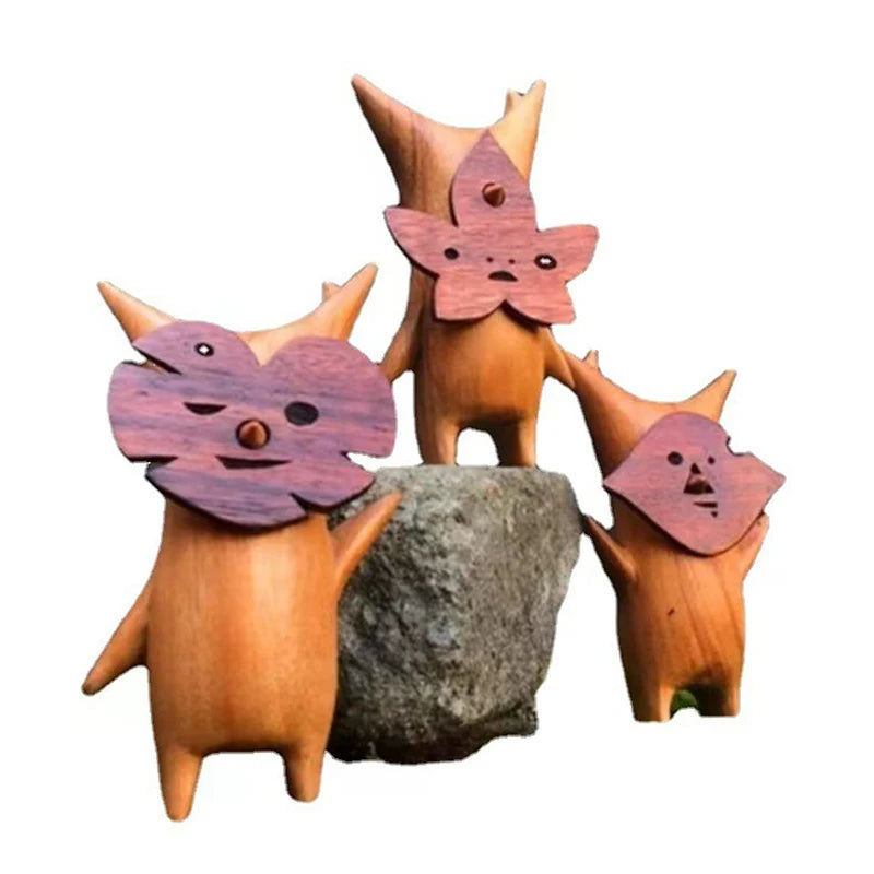 Wooden Korok Statue Decoration