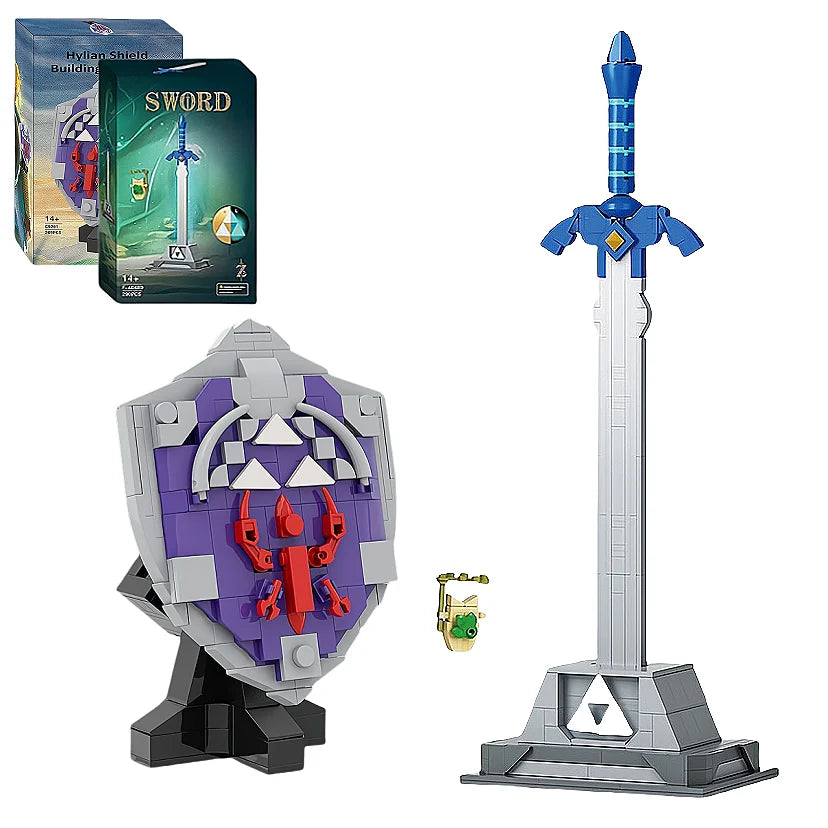 Sword and Shield 2-in-1 Building Block