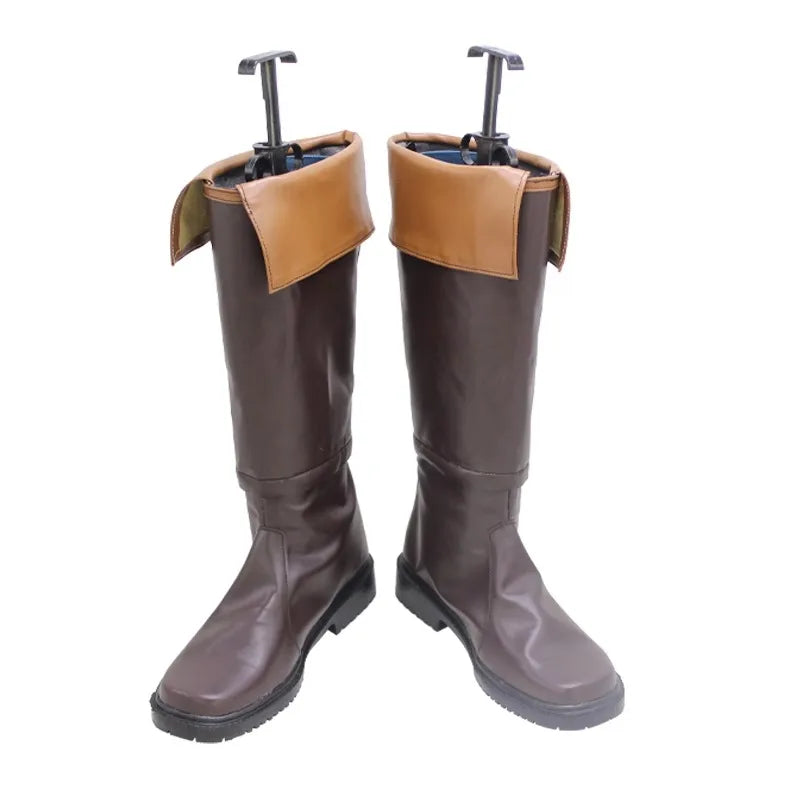 Link Leather Brown Boots