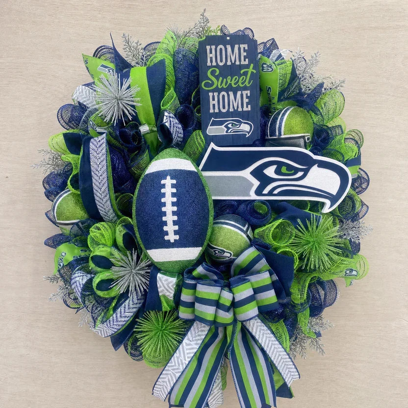 nfl wreath