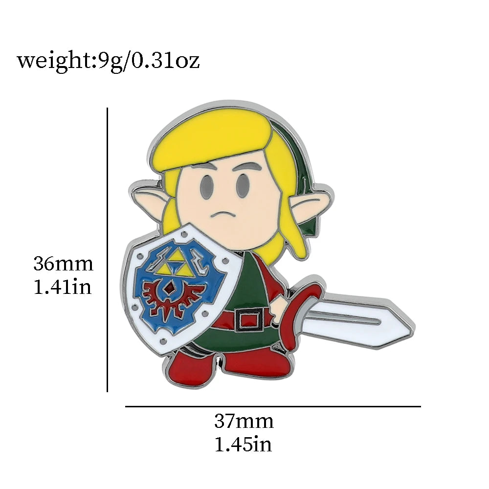 The Legend of Zelda Enamel Pins