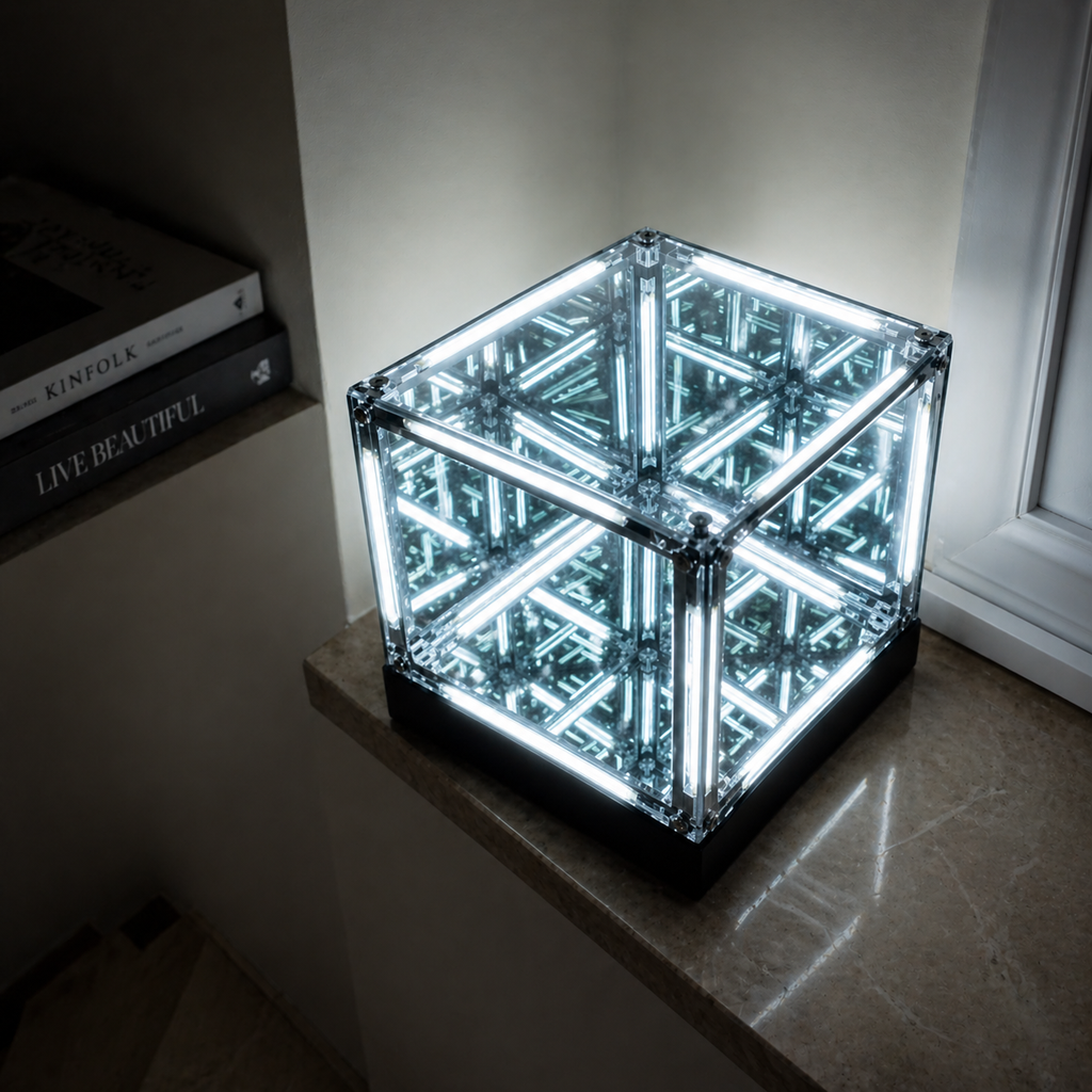 LED Cube 5D effect