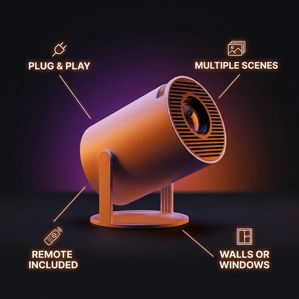 EmberVue Halloween Projector