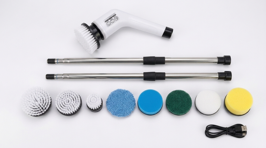Scrub & Go Electric Spin Scrubber