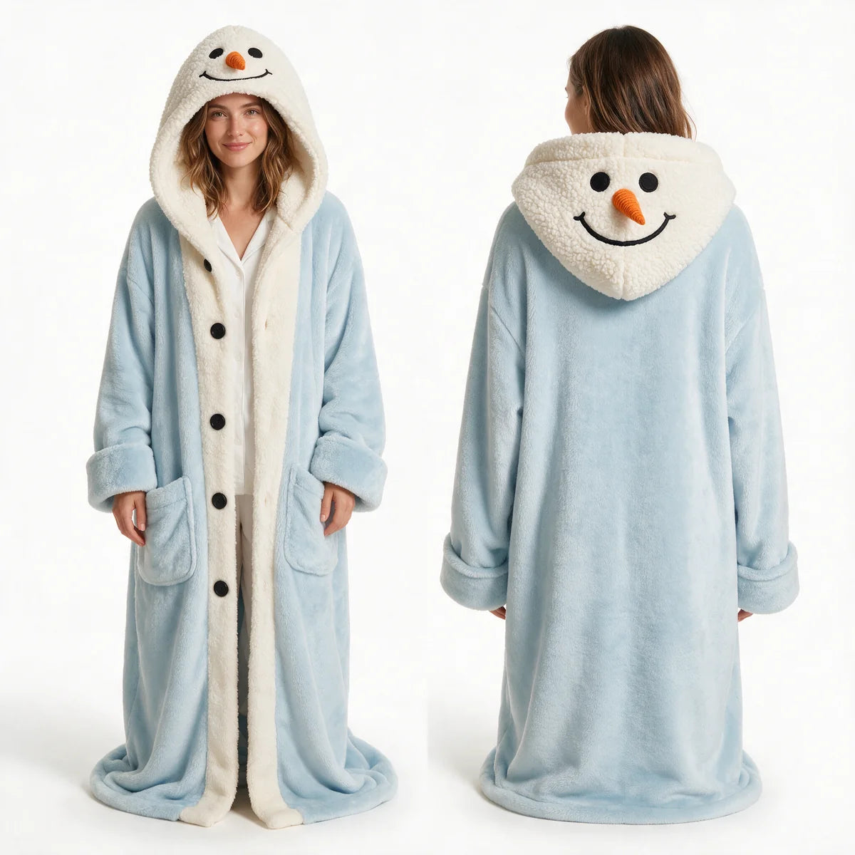 Heated Wearable Winter Blanket
