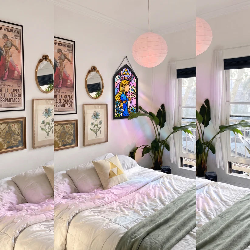 Handmade Stained Glass Suncatcher