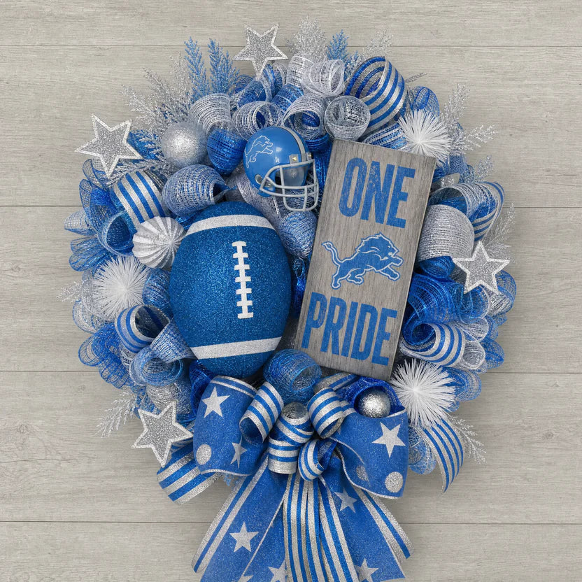 nfl wreath