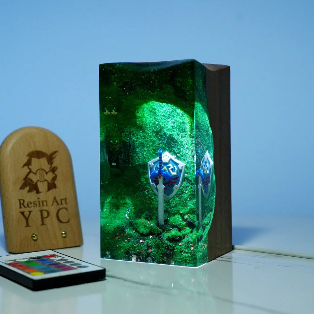 Master Sword & Hylian Shield  Resin